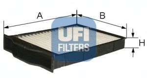 UFI 53.107.00 filtras, salono oras 
 Filtrai -> Oro filtras, keleivio vieta
7701055109