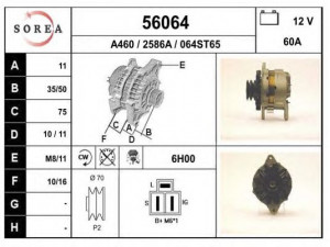 EAI 56064 kintamosios srovės generatorius
2706043020