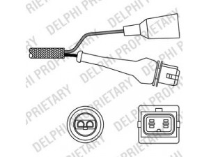 DELPHI ES10240-12B1 lambda jutiklis 
 Variklis -> Variklio elektra
161241101601, 162281101600, 7555123