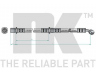 NK 854409 stabdžių žarnelė 
 Stabdžių sistema -> Stabdžių žarnelės
26550FC040