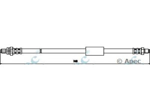 APEC braking HOS3581 stabdžių žarnelė 
 Stabdžių sistema -> Stabdžių žarnelės
1323555, 1479007, 3S512282AA, 3S512282AB
