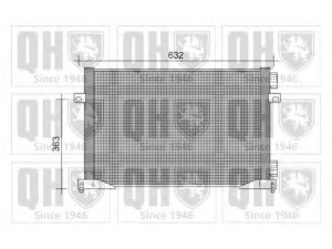 QUINTON HAZELL QCN370 kondensatorius, oro kondicionierius 
 Oro kondicionavimas -> Kondensatorius
27650-00QAG, 44 08 429, 44 08 646