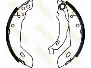 Brake ENGINEERING SH1158 stabdžių trinkelių komplektas 
 Techninės priežiūros dalys -> Papildomas remontas
4241000000, 424125, 424171, 4241E6