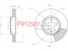 METZGER 6110425 stabdžių diskas 
 Stabdžių sistema -> Diskinis stabdys -> Stabdžių diskas
8K0615301A