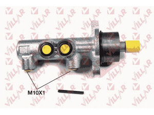 VILLAR 621.2332 pagrindinis cilindras, stabdžiai 
 Stabdžių sistema -> Pagrindinis stabdžių cilindras
558137, 93177770