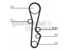 CONTITECH CT586 paskirstymo diržas 
 Techninės priežiūros dalys -> Papildomas remontas
1361733, FE0512205, FE0612205, FE0812205