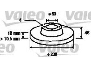 VALEO 186211 stabdžių diskas 
 Dviratė transporto priemonės -> Stabdžių sistema -> Stabdžių diskai / priedai
7700649850, 7701466542