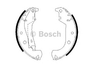 BOSCH 0 986 487 626 stabdžių trinkelių komplektas 
 Techninės priežiūros dalys -> Papildomas remontas
7082149, 77362452, 98845054