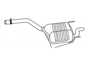 FONOS 618519 galinis duslintuvas 
 Išmetimo sistema -> Duslintuvas
2024900915