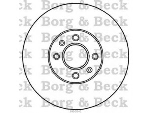 BORG & BECK BBD5243 stabdžių diskas 
 Dviratė transporto priemonės -> Stabdžių sistema -> Stabdžių diskai / priedai
517121W050