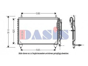 AKS DASIS 122001N kondensatorius, oro kondicionierius 
 Oro kondicionavimas -> Kondensatorius
1268302470, 1268302670, A1268302470