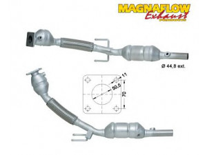 MAGNAFLOW 77203 katalizatoriaus keitiklis 
 Išmetimo sistema -> Katalizatoriaus keitiklis
6Q0254500X