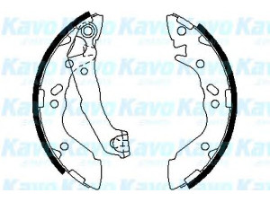 KAVO PARTS BS-3407 stabdžių trinkelių komplektas 
 Techninės priežiūros dalys -> Papildomas remontas
5830502A00, 5830502A10, 5830505A00