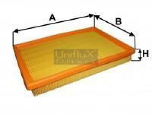 UNIFLUX FILTERS XA645 oro filtras 
 Techninės priežiūros dalys -> Techninės priežiūros intervalai
1004 509, 3885 284, 96 MF 9601 AB