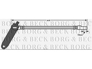 BORG & BECK BBH7535 stabdžių žarnelė 
 Stabdžių sistema -> Stabdžių žarnelės
3C112 078B D, 3C112078BD, 4519464