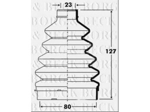 BORG & BECK BCB6099 gofruotoji membrana, kardaninis velenas 
 Ratų pavara -> Gofruotoji membrana
1603189, 1603231