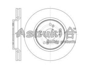 ASHUKI H037-78 stabdžių diskas 
 Dviratė transporto priemonės -> Stabdžių sistema -> Stabdžių diskai / priedai
45251-SWW-G01, 45251-T1E-G00