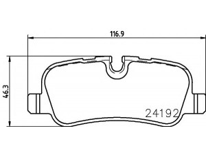 HELLA PAGID 8DB 355 011-981 stabdžių trinkelių rinkinys, diskinis stabdys 
 Techninės priežiūros dalys -> Papildomas remontas
LR016808, LR019627, LR021316, LR055454