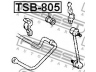 FEBEST TSB-805 skersinio stabilizatoriaus įvorių komplektas 
 Ašies montavimas/vairavimo mechanizmas/ratai -> Stabilizatorius/fiksatoriai -> Sklendės
48818-06150