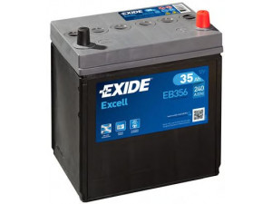 EXIDE _EB356 starterio akumuliatorius; starterio akumuliatorius 
 Elektros įranga -> Akumuliatorius
31500SMGE021M2, E3710035C0, E3710035C0