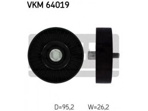 SKF VKM 64019 kreipiantysis skriemulys, V formos rumbuotas diržas 
 Diržinė pavara -> V formos rumbuotas diržas/komplektas -> Laisvasis/kreipiamasis skriemulys
25286-2B000, 25286-2B010, 25286-2B000