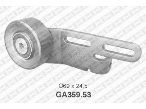 SNR GA359.53 įtempiklio skriemulys, V formos rumbuotas diržas 
 Diržinė pavara -> V formos rumbuotas diržas/komplektas -> Įtempiklio skriemulys
5751-27, 96165457, 5751-27