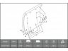 ABEX B2741166 stabdžių antdėklo rinkinys, būgninis stabdys 
 Techninės priežiūros dalys -> Papildomas remontas
1906372, 1906407, 1906431, 2991914