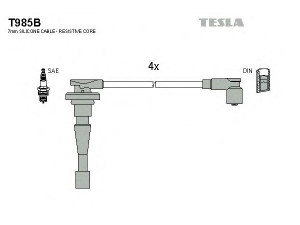 TESLA T985B uždegimo laido komplektas 
 Kibirkšties / kaitinamasis uždegimas -> Uždegimo laidai/jungtys
32700-PHK-003, 32722-P75-A01