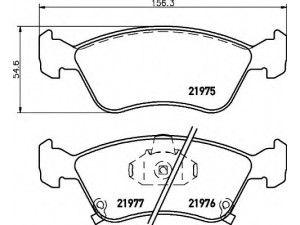 HELLA 8DB 355 016-981 stabdžių trinkelių rinkinys, diskinis stabdys 
 Techninės priežiūros dalys -> Papildomas remontas
0446505020, 0446505030, 0446505040