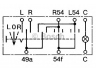 BOSCH 0 341 301 004 valdymo svirtis, indikatoriai