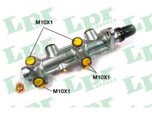LPR 1823 pagrindinis cilindras, stabdžiai 
 Stabdžių sistema -> Pagrindinis stabdžių cilindras
171611015, 171611015A, 171611015AA