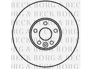 BORG & BECK BBD5960S stabdžių diskas 
 Dviratė transporto priemonės -> Stabdžių sistema -> Stabdžių diskai / priedai
30769057