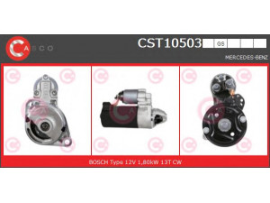 CASCO CST10503GS starteris 
 Elektros įranga -> Starterio sistema -> Starteris
6519061100, 6519061200, 6519061800