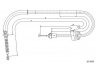 CABOR 10.4303 trosas, stovėjimo stabdys 
 Stabdžių sistema -> Valdymo svirtys/trosai
34406769955