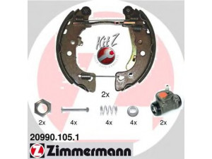 ZIMMERMANN 20990.105.1 stabdžių trinkelių komplektas 
 Techninės priežiūros dalys -> Papildomas remontas
4241 6A, 4241 6T, 4242 25