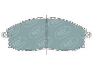 SCT Germany SP 324 stabdžių trinkelių rinkinys, diskinis stabdys 
 Techninės priežiūros dalys -> Papildomas remontas
581014AA00, 581014AA10, 581014AA60