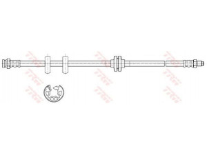 TRW PHB399 stabdžių žarnelė 
 Stabdžių sistema -> Stabdžių žarnelės
46454003, 5966685, 71736924, 46454003