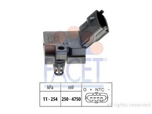 FACET 10.3078 oro slėgio jutiklis, aukščio adaptacija; jutiklis, įsiurbimo kolektoriaus slėgis 
 Elektros įranga -> Jutikliai
1 367 813, 6M5Y-9F479-AA, 8677288