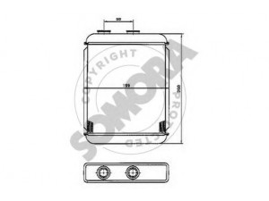 SOMORA 211850 šilumokaitis, salono šildymas 
 Šildymas / vėdinimas -> Šilumokaitis