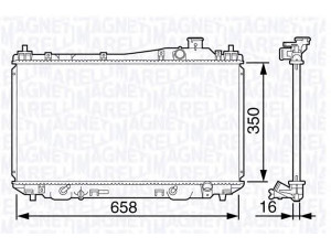 MAGNETI MARELLI 350213132900 radiatorius, variklio aušinimas 
 Aušinimo sistema -> Radiatorius/alyvos aušintuvas -> Radiatorius/dalys
19010PLC901, 19010PLC902, 19010PLCJ51