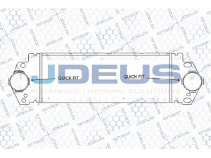 JDEUS 830M52A tarpinis suslėgto oro aušintuvas, kompresorius 
 Variklis -> Oro tiekimas -> Įkrovos agregatas (turbo/superįkrova) -> Tarpinis suslėgto oro aušintuvas
7H0145804A, 7H0145804B
