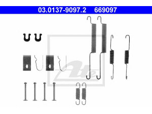 ATE 03.0137-9097.2 priedų komplektas, stabdžių trinkelės 
 Stabdžių sistema -> Būgninis stabdys -> Dalys/priedai