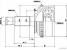 HERTH+BUSS JAKOPARTS J2824136 jungčių komplektas, kardaninis velenas 
 Ratų pavara -> Sujungimai/komplektas
44014-S0A-J50, 44014-S0A-J51, 44014-S0A-J52