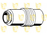 apsauginis dangtelis/gofruotoji membrana, amortizatorius