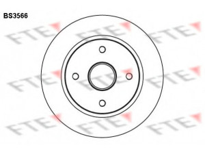 FTE BS3566 stabdžių diskas 
 Dviratė transporto priemonės -> Stabdžių sistema -> Stabdžių diskai / priedai
3432616, 34326165