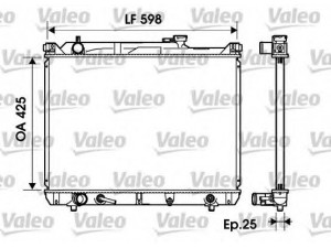 VALEO 734161 radiatorius, variklio aušinimas 
 Aušinimo sistema -> Radiatorius/alyvos aušintuvas -> Radiatorius/dalys
17700-52D10, 1770052D10