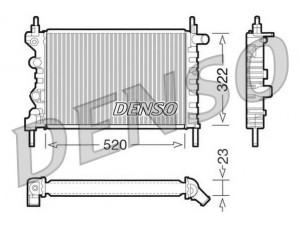 NPS DRM20031 radiatorius, variklio aušinimas 
 Aušinimo sistema -> Radiatorius/alyvos aušintuvas -> Radiatorius/dalys
1300099, 1302057