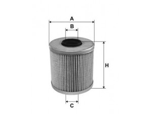 OPEN PARTS EFF5060.10 kuro filtras 
 Techninės priežiūros dalys -> Papildomas remontas
1640500QAC, 4412830, 4416191, 4416250