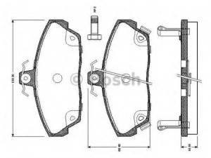 BOSCH 0 986 TB2 190 stabdžių trinkelių rinkinys, diskinis stabdys 
 Techninės priežiūros dalys -> Papildomas remontas
GBP 90336 AF