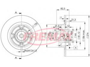 FREMAX BD-6328 stabdžių diskas 
 Ašies montavimas/vairavimo mechanizmas/ratai -> Rato stebulė/montavimas -> Rato guolis
7701 206 328
